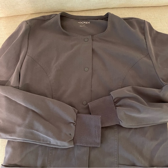 Gray snap front lab jacket from Jockey - Picture 3 of 8